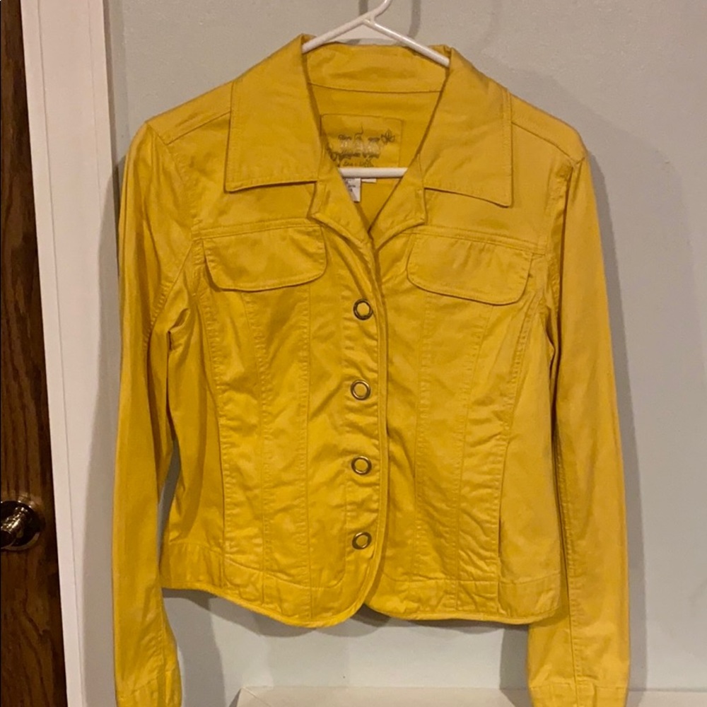 LAL (Live a Little) yellow jacket